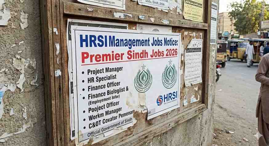 HRSI Management Jobs Notice: Premier Sindh Jobs 2026