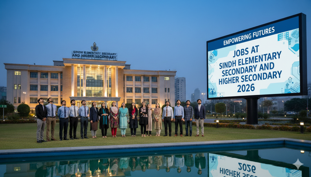 Jobs at Sindh Elementary Secondary and Higher Secondary 2026