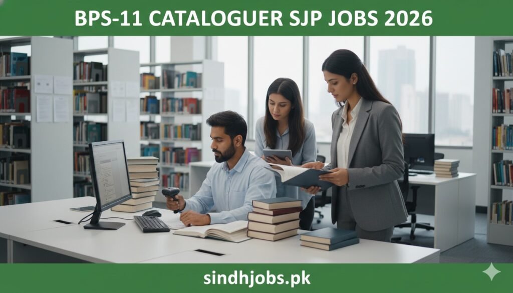 BPS-11 Cataloguer SJP Jobs 2026