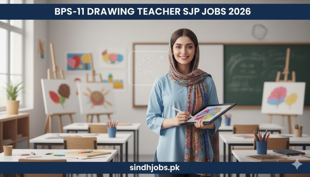 BPS-11 Drawing Teacher SJP Jobs 2026