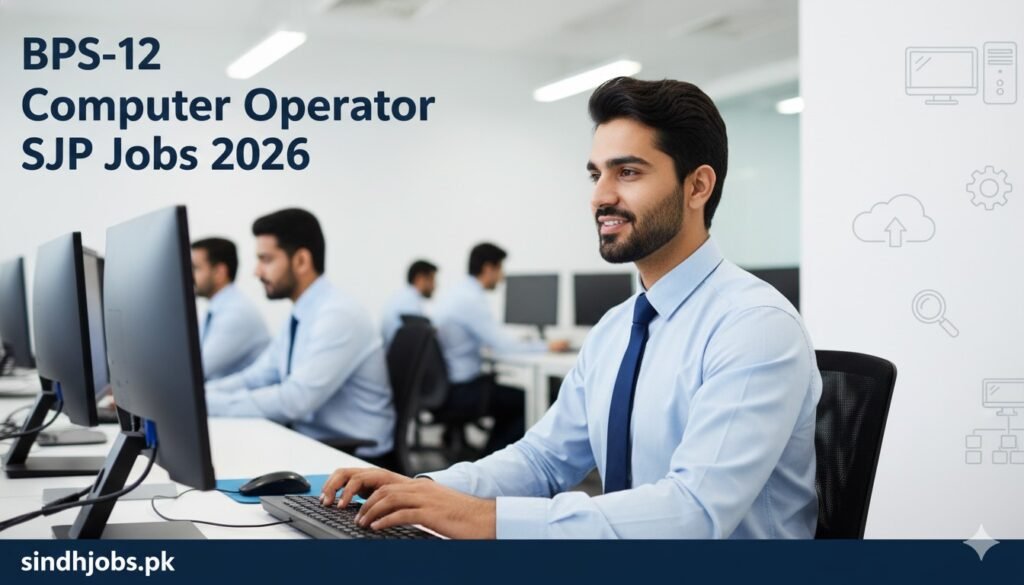 BPS-12 Computer Operator SJP Jobs 2026