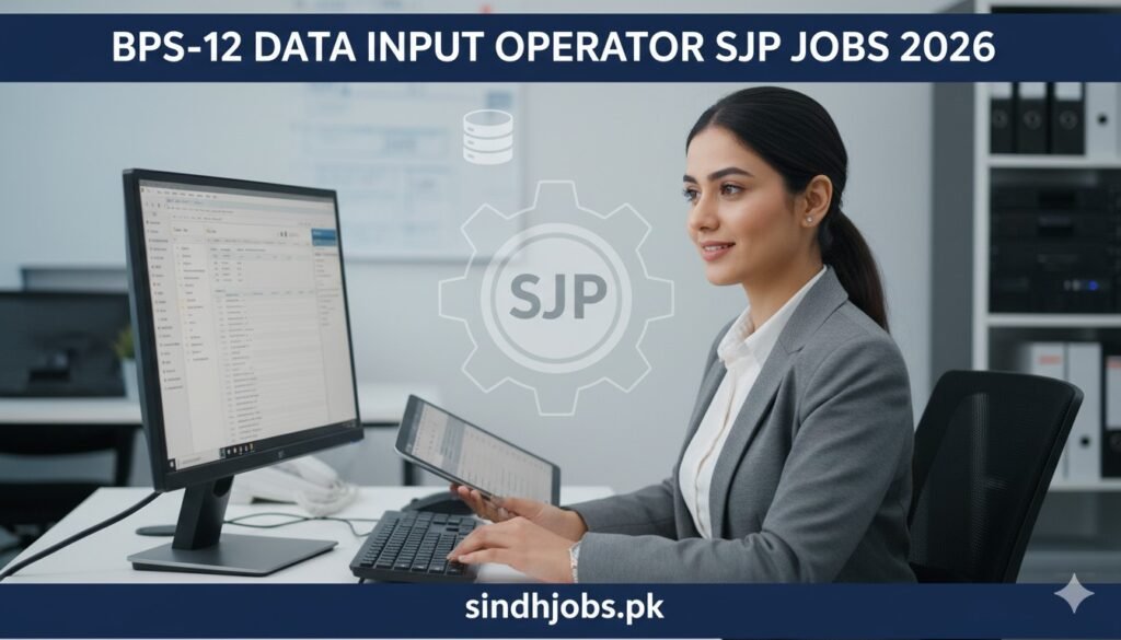 BPS-12 Data Input Operator SJP Jobs 2026