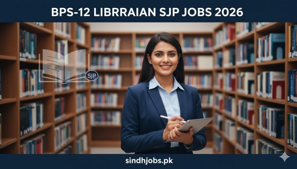 BPS-12 Librarian SJP Jobs 2026