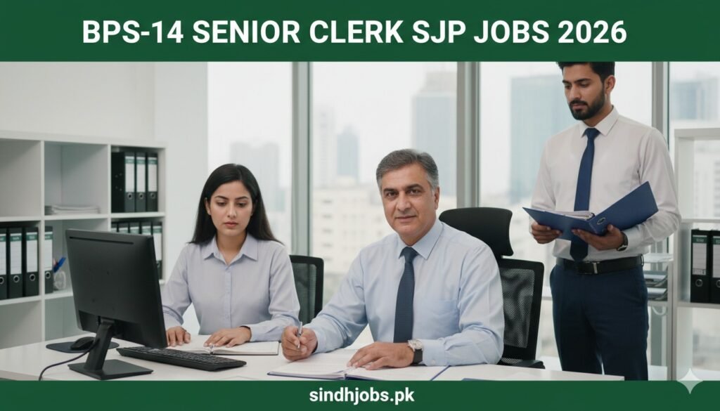 BPS-14 Senior Clerk SJP Jobs 2026
