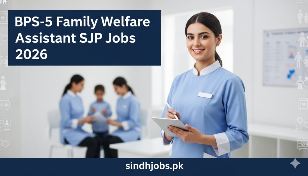 BPS-5 Family Welfare Assistant SJP Jobs 2026