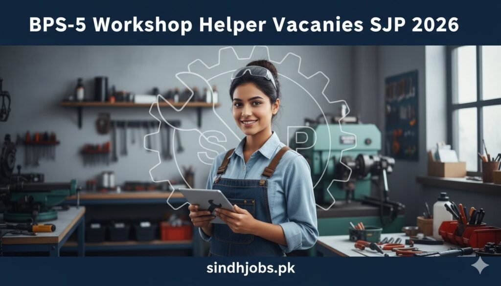 BPS-5 Workshop Helper Vacancies SJP 2026