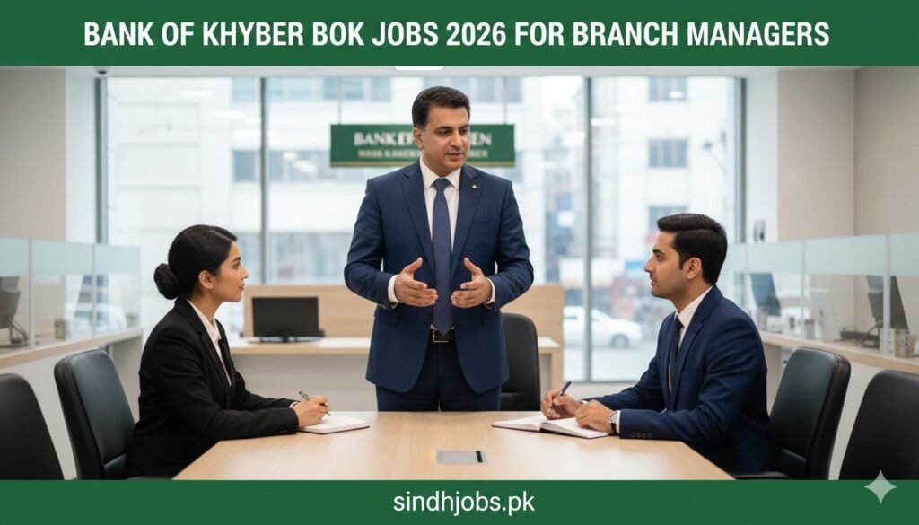 Bank Of Khyber BOK Jobs 2026 For Branch Managers