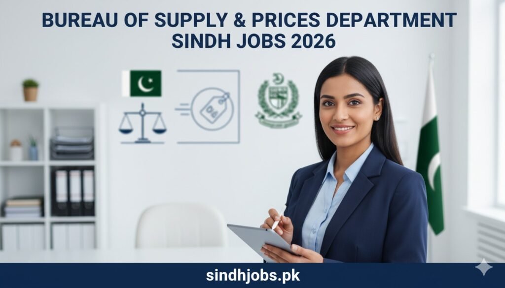 Bureau Of Supply & Prices Department Sindh Jobs 2026