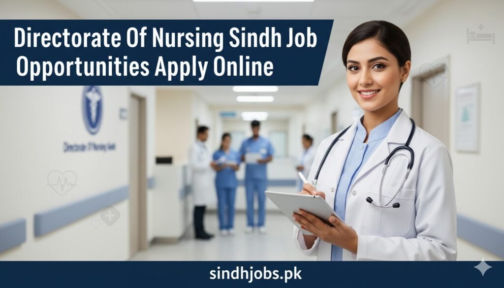 Directorate Of Nursing Sindh Job Opportunities Apply Online