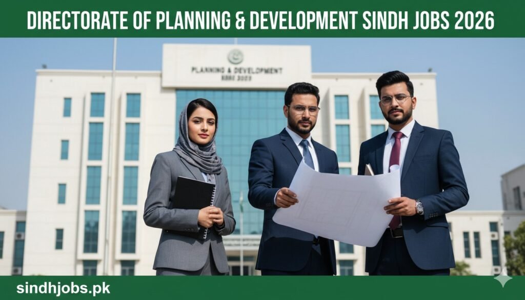 Directorate Of Planning & Development Sindh Jobs 2026