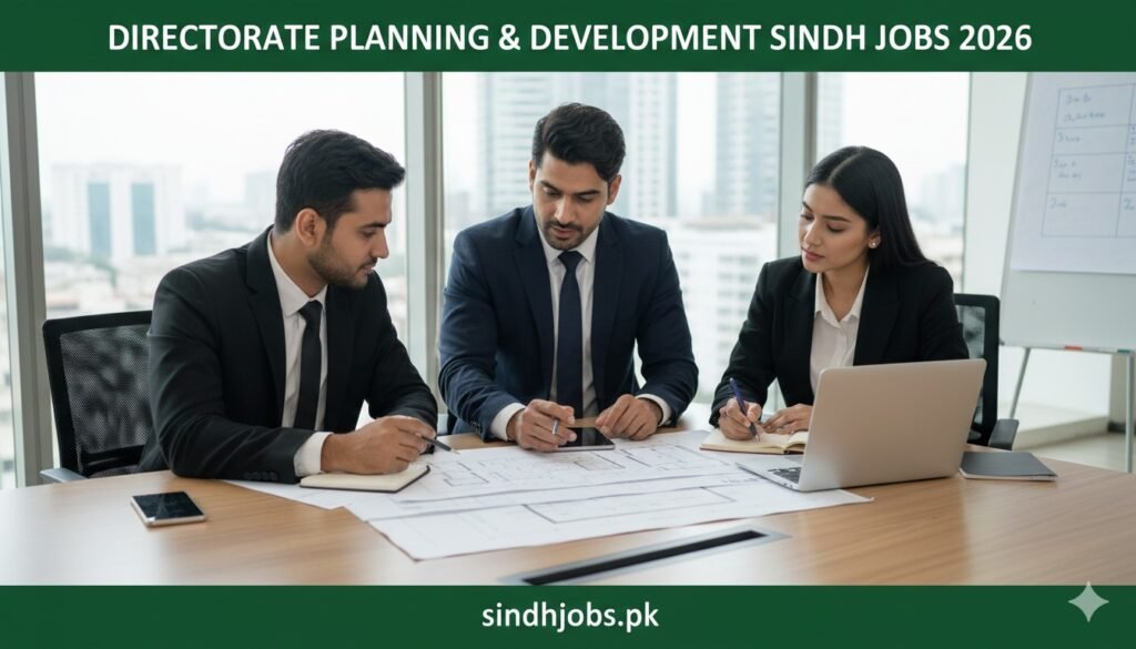 Directorate Planning & Development Sindh Jobs 2026