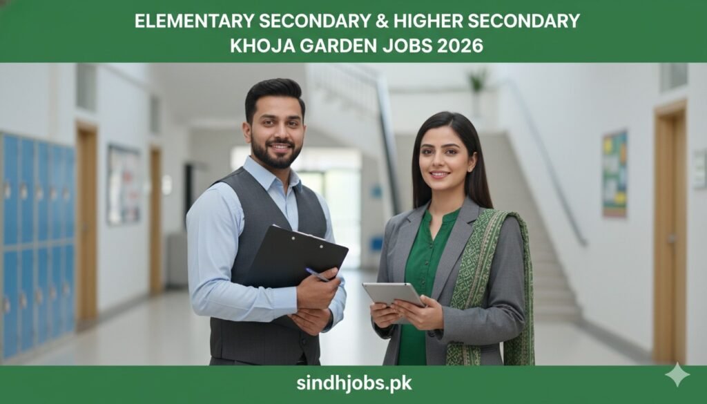 Elementary Secondary & Higher Secondary Khoja Garden Jobs