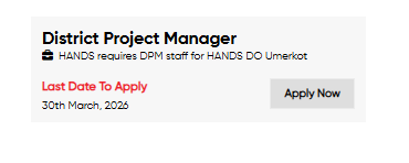 HANDS Careers Job Openings and NGO Employment 2026