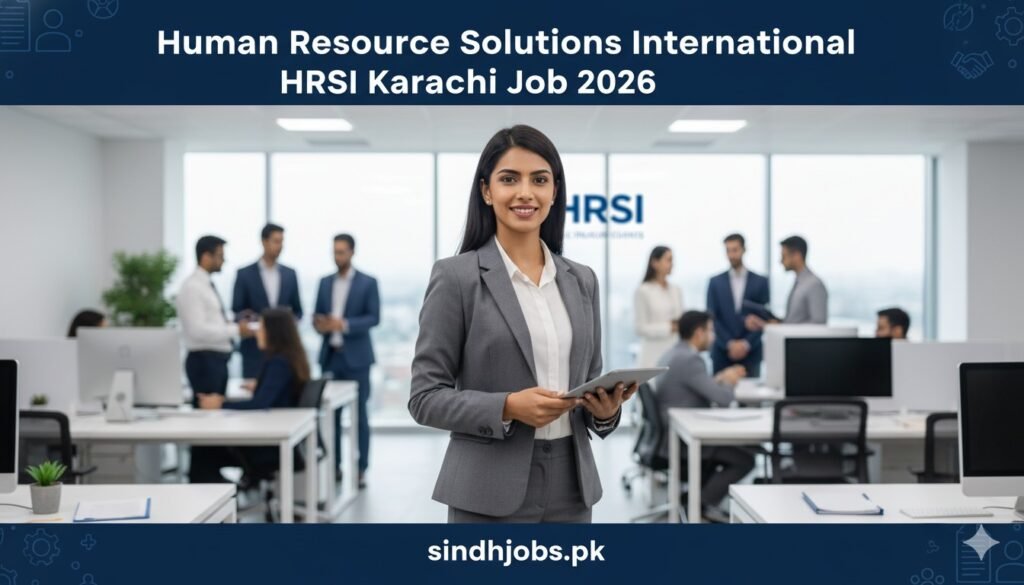 Human Resource Solutions International HRSI Karachi Job 2026