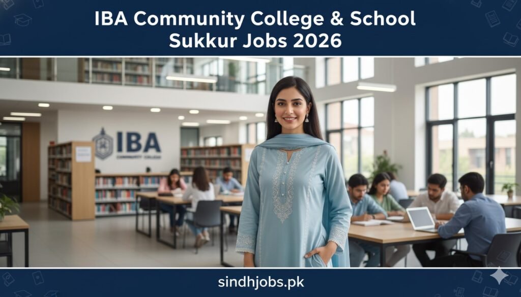 IBA Community College & School Sukkur Jobs 2026