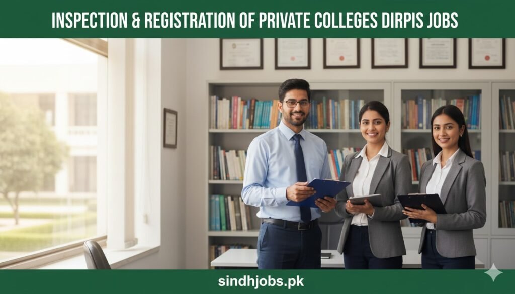 Inspection & Registration of Private Colleges DIRPIS Jobs