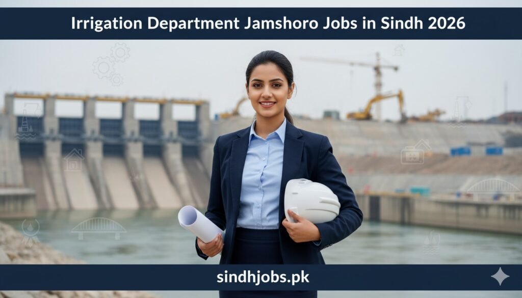 Irrigation Department Jamshoro Jobs in Sindh 2026