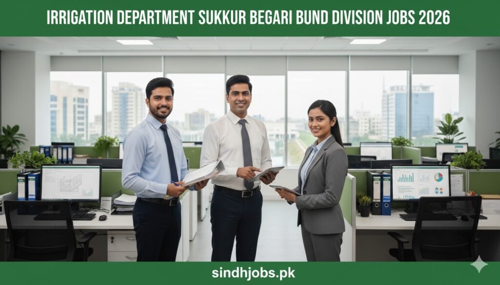 Irrigation Department Sukkur Begari Bund Division Jobs 2026