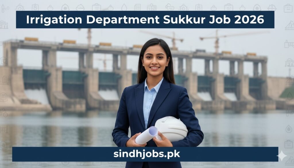 Irrigation Department Sukkur Job 2026