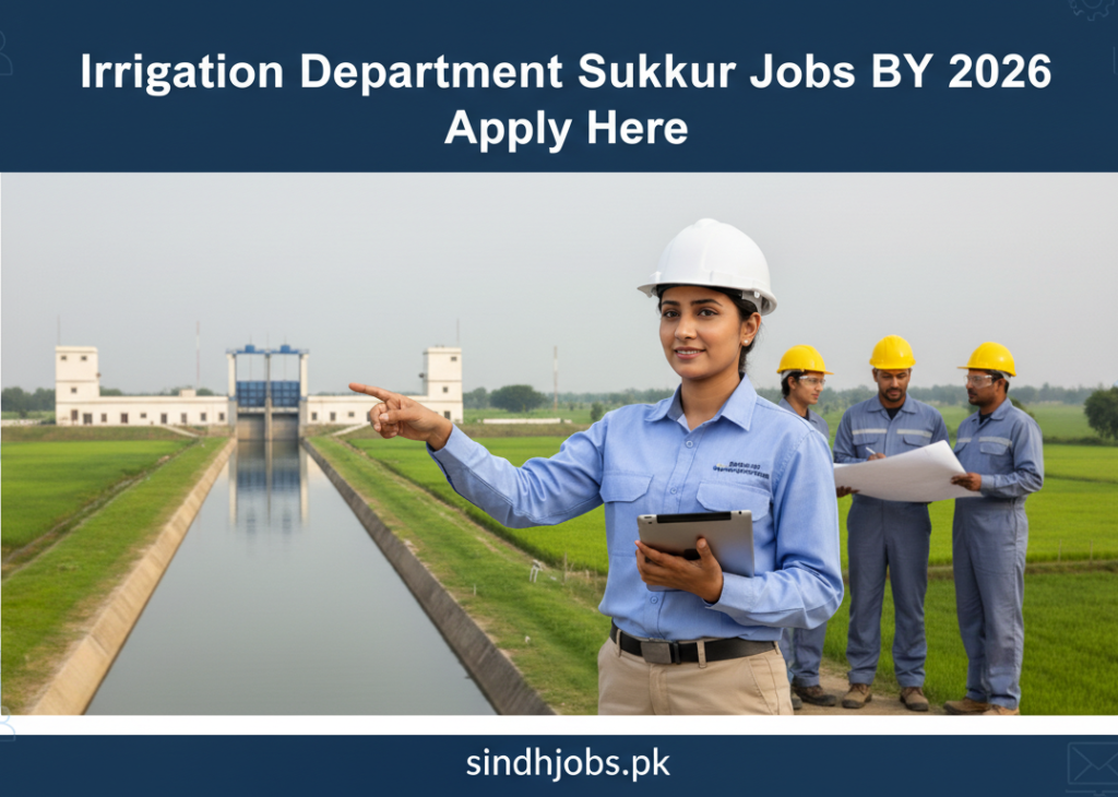 Irrigation Department Sukkur Jobs BY SJP 2026