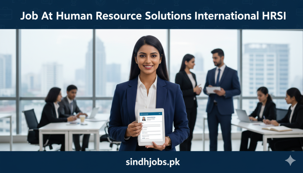 Job At Human Resource Solutions International HRSI