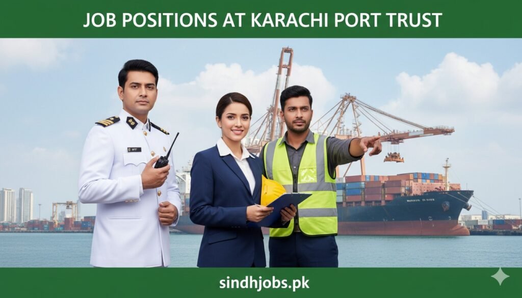 Job Positions At Karachi Port Trust