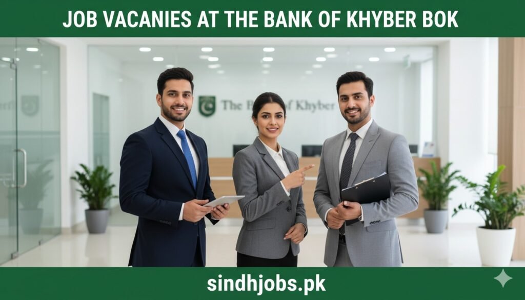 Job Vacancies At The Bank Of Khyber BOK