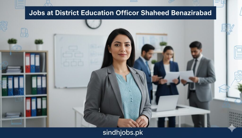 Jobs at District Education Officer Shaheed Benazirabad