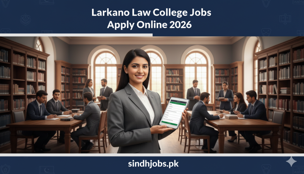 Larkano Law College Jobs Apply Online 2026