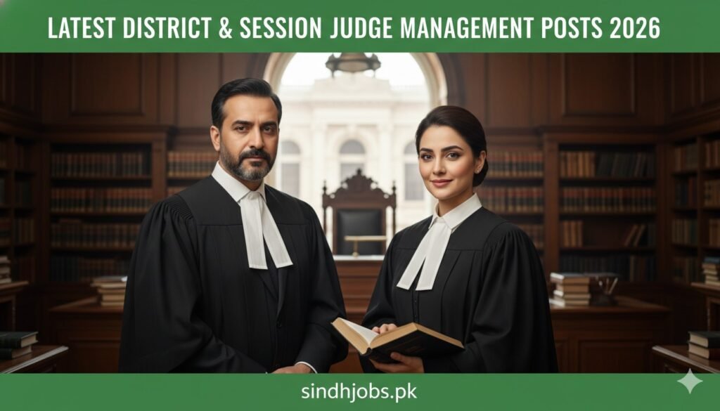 Latest District & Session Judge Management Posts 2026