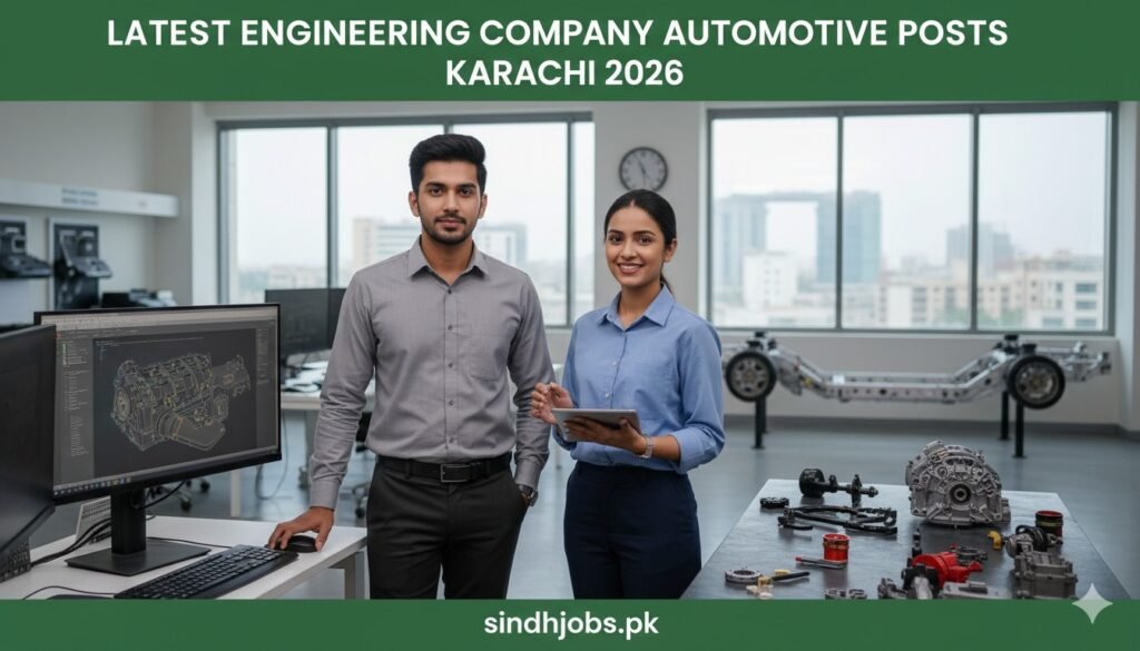 Latest Engineering Company Automotive Posts Karachi 2026