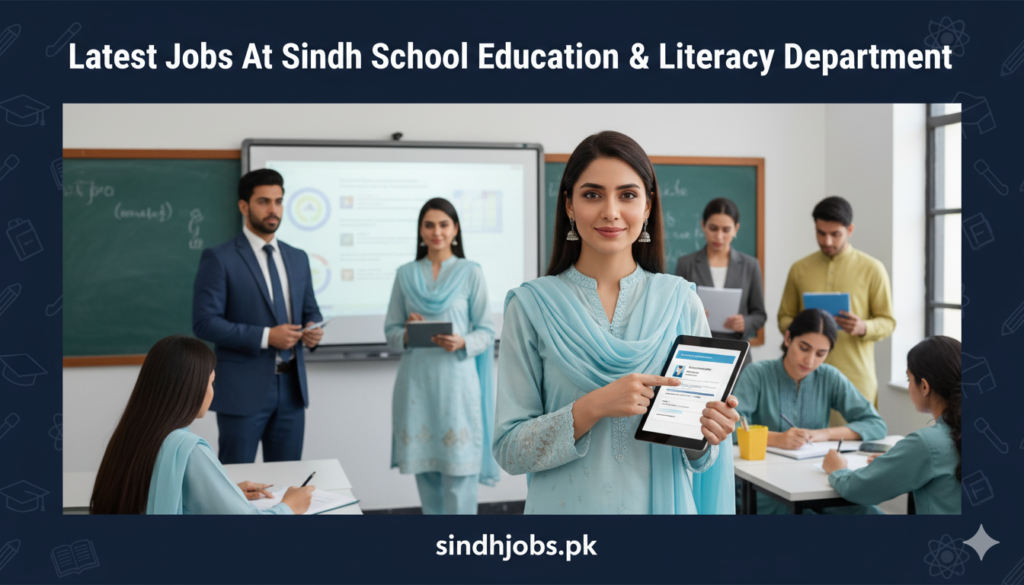 Latest Jobs At Sindh School Education & Literacy Department