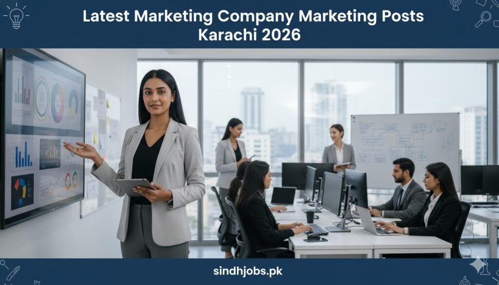 Latest Marketing Company Marketing Posts Karachi 2026