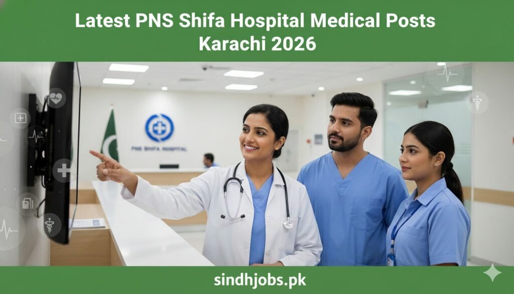 Latest PNS Shifa Hospital Medical Posts Karachi 2026