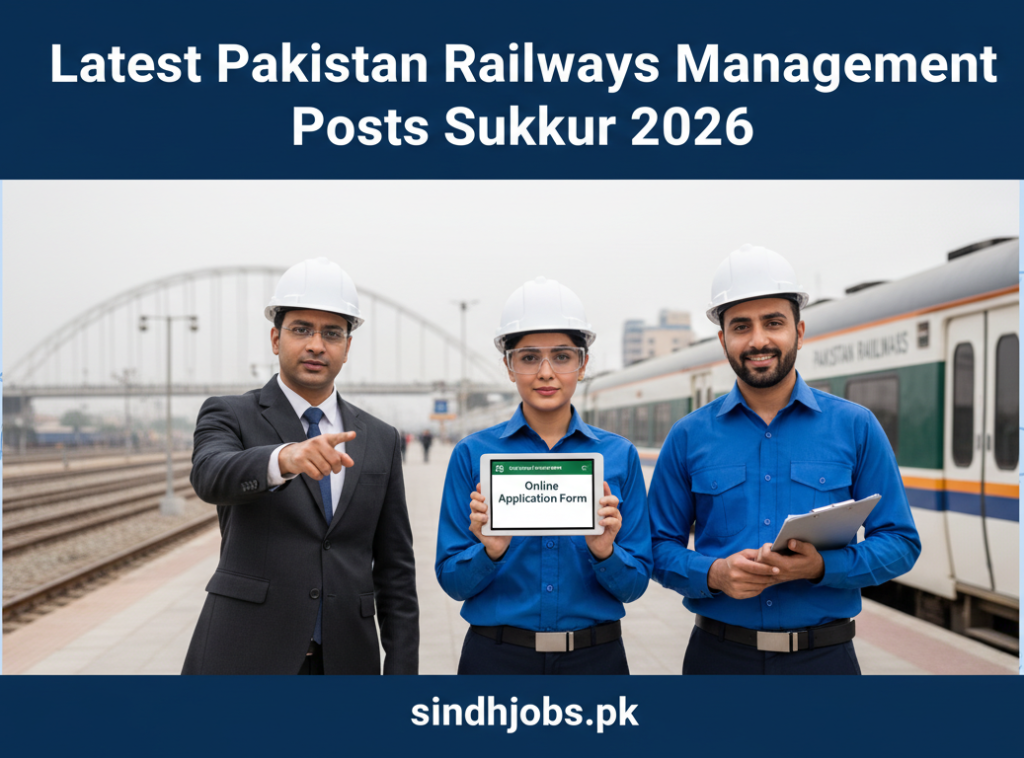 Latest Pakistan Railways Management Posts Sukkur 2026