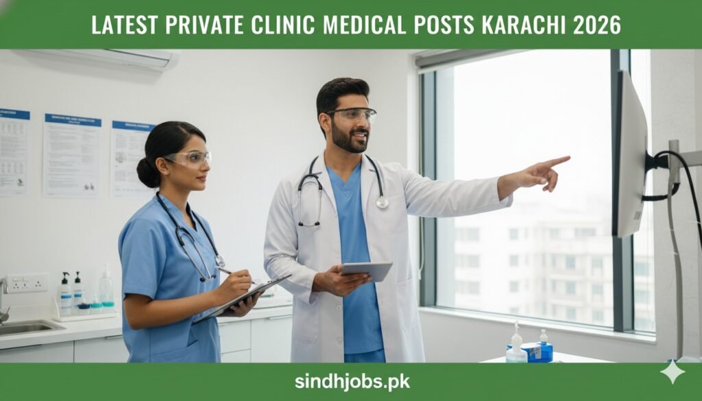 Latest Private Clinic Medical Posts Karachi 2026