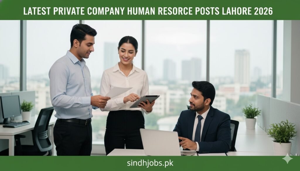 Latest Private Company Human Resource Posts Lahore 2026