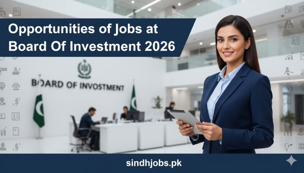Opportunities of Jobs at Board Of Investment 2026