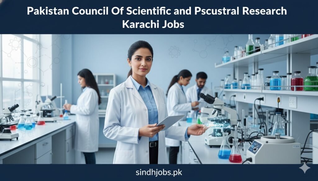 Pakistan Council Of Scientific and Industrial Research Karachi Jobs