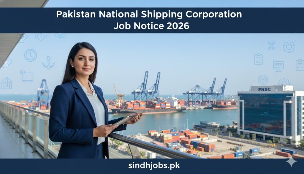 Pakistan National Shipping Corporation Job Notice 2026