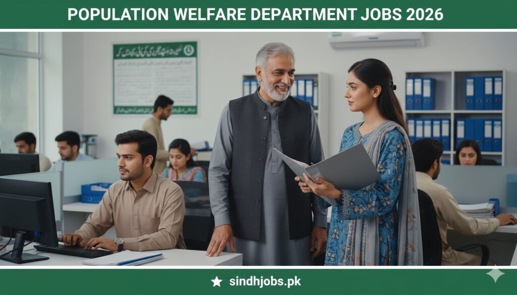 Population Welfare Department Jobs 2026
