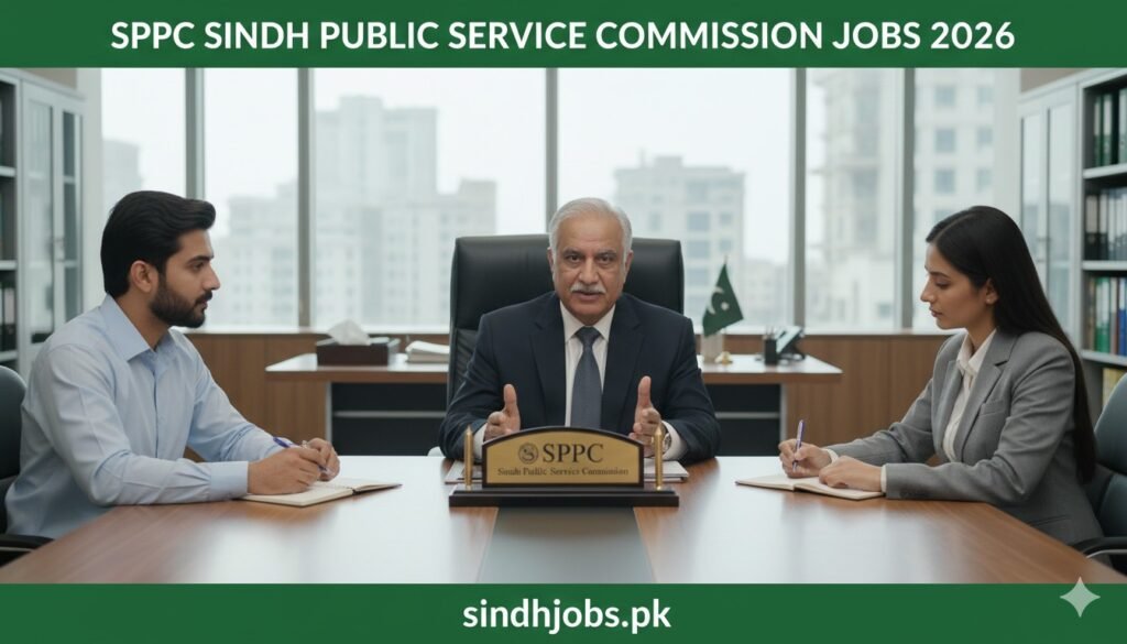SPSC Sindh Public Service Commission Jobs 2026