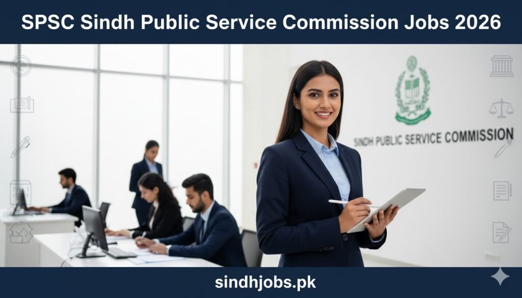 SPSC Sindh Public Service Commission Jobs 2026