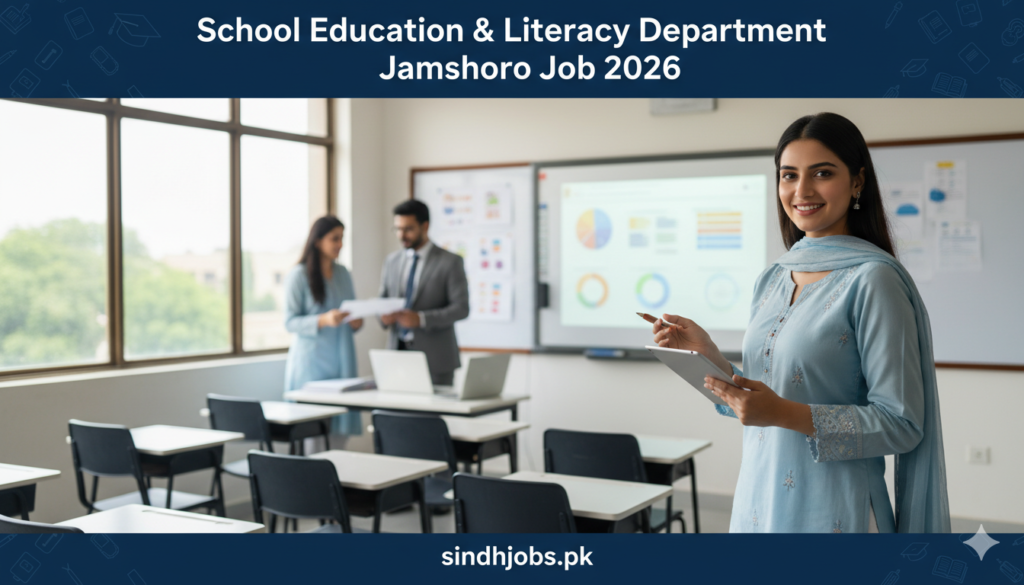 School Education & Literacy Department Jamshoro Job 2026