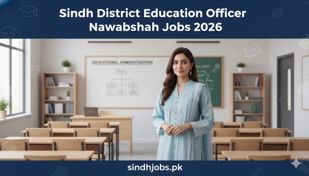 Sindh District Education Officer Nawabshah Jobs 2026