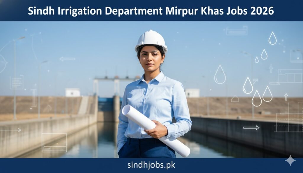 Sindh Irrigation Department Mirpur Khas Jobs 2026