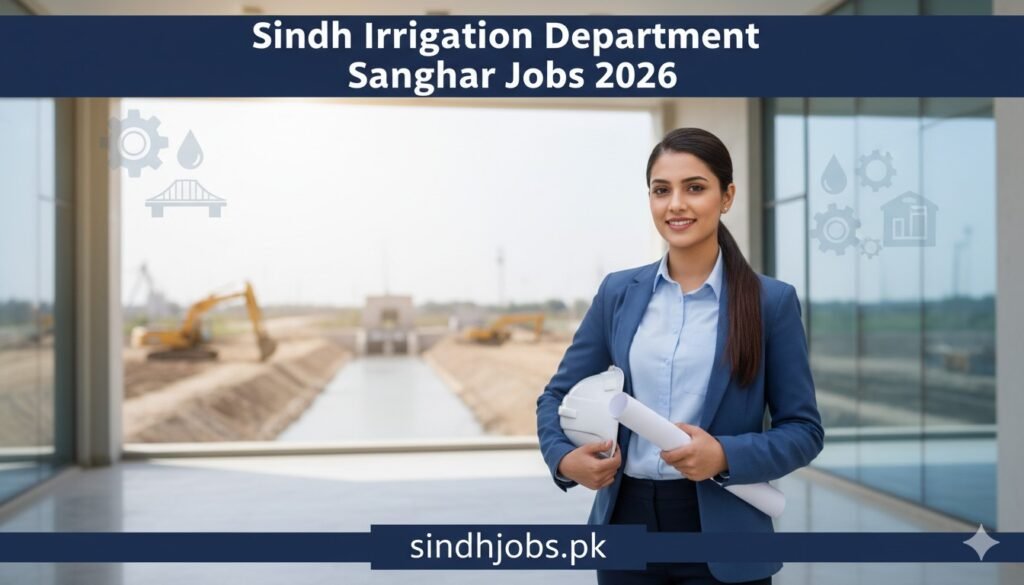 Sindh Irrigation Department Sanghar Jobs 2026