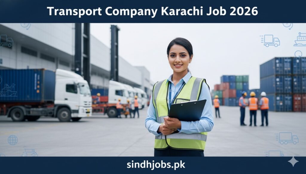 Transport Company Karachi Job 2026