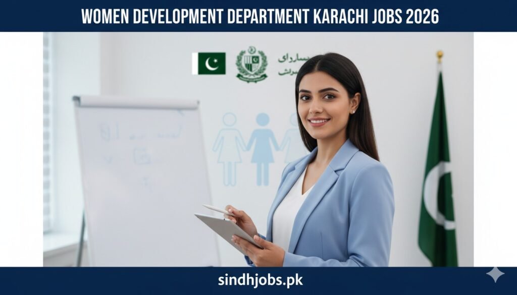 Women Development Department Karachi Jobs 2026