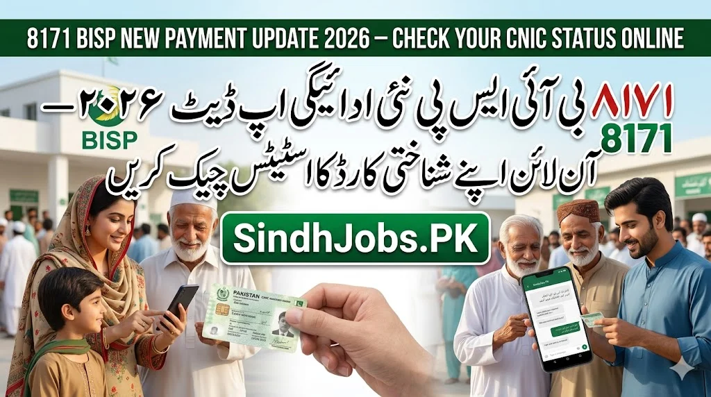8171 BISP New Payment Update 2026 – Check Your CNIC Status Online